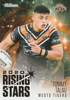 2021 NRL Traders - Rising Stars #RS48 Tommy Talau Front